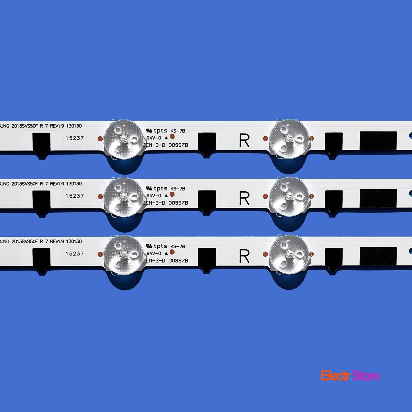 LED Backlight Strip Kits, 2013SVS50F, BN41-02028A, BN96-25310A, BN96-25311A, D2GE-500SCA-R3, D2GE-500SCB-R3 (18 pcs/kit), for TV 50" SAMSUNG: UA50F5500AR, UN50F6400AF, UE50F5070, UE50F5570 2013SVS50F 50" LED Backlights Samsung Electr.Store
