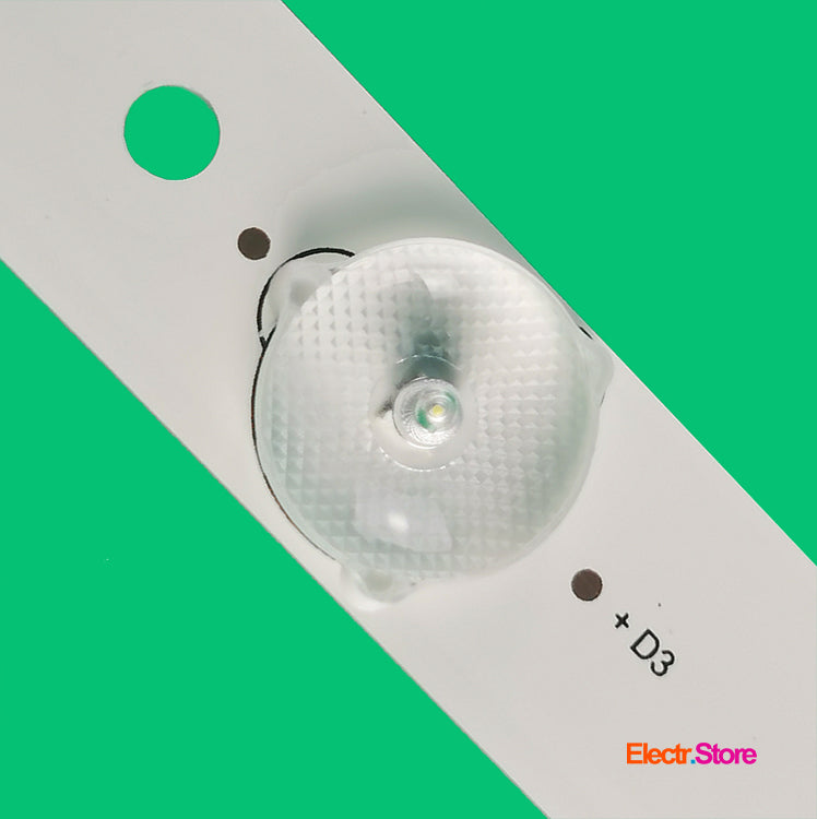 LED Backlight Strip Kits, GC32D07-ZC21FG-15, 303GC320038, RF-EG320B32-0701S-07A1 (3 pcs/kit), for TV 32" Philips: 32PHF3021, 32PHF5011, 32PHF5081, 32PHF3559 303GC320037 32" GC32D07-ZC21FG-15 LED Backlights PHILIPS phlhk