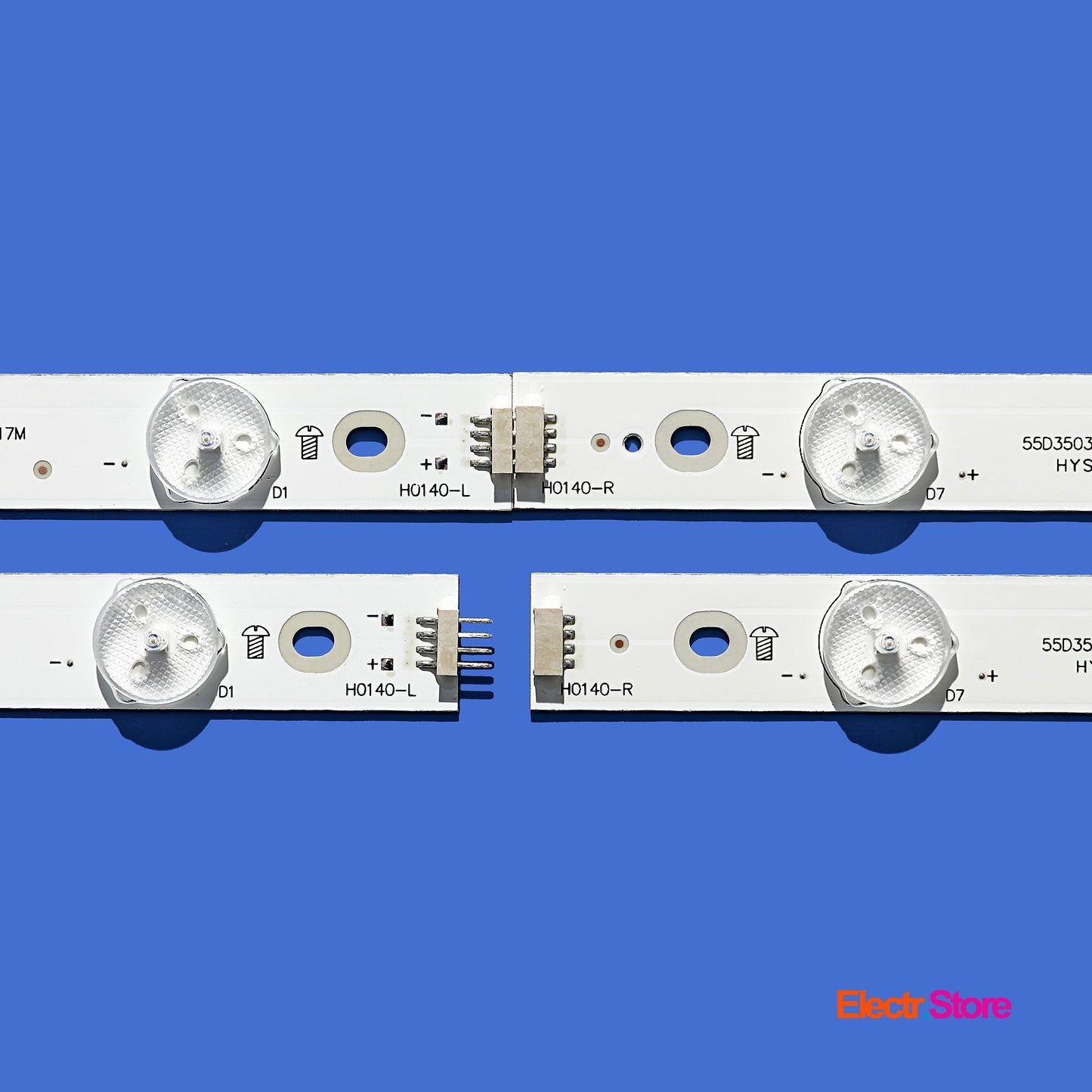 LED backlight Strip Kits, LB55072, LB-PM3030-GJD2P5557X14AGF2-L/R-Y, GJ-2K16-550-D714-V4-L/R (14 pcs/kit), for TV 55" PANEL: TPT550J1-QUBN0.K, TPT550U2 01N31 01N32 55" GJ-2K16-550-D714-V4 LED Backlights PHILIPS Electr.Store
