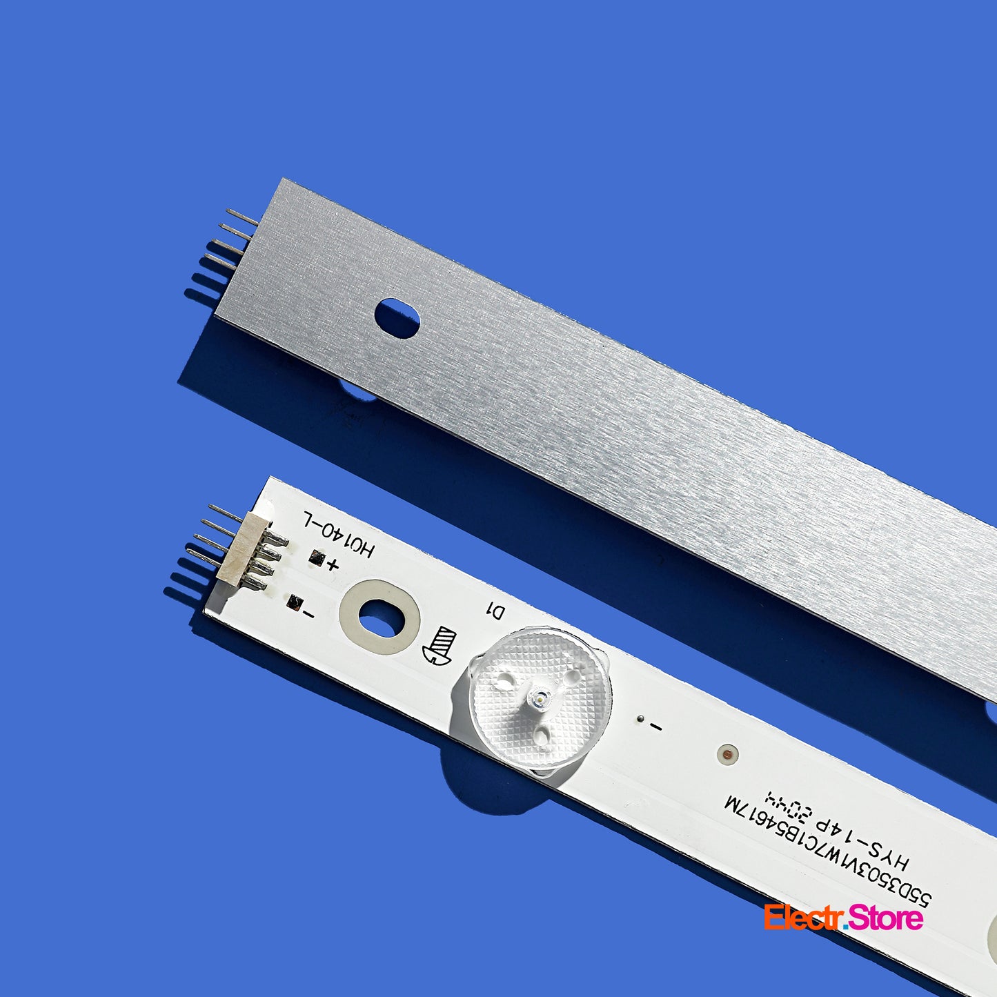 LED backlight Strip Kits, LB55072, LB-PM3030-GJD2P5557X14AGF2-L/R-Y, GJ-2K16-550-D714-V4-L/R (14 pcs/kit), for TV 55" 01N31 01N32 55" GJ-2K16-550-D714-V4 LED Backlights PHILIPS Electr.Store