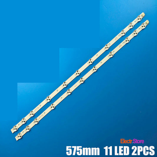 LED Backlight Strip Kits, JL.D320B1235-078CS-C, VST11LED33V (2 pcs/kit), for TV 32" HITACHI: 32HBC01C, 32HB4T61, 32HB4T01, 32HE1000 32" Finlux Funai Hitachi Hyundai JL.D320B1235-078CS-C JVC LED Backlights Medion ORION PHILIPS Sharp Telefunken Toshiba VST11LED33V Electr.Store