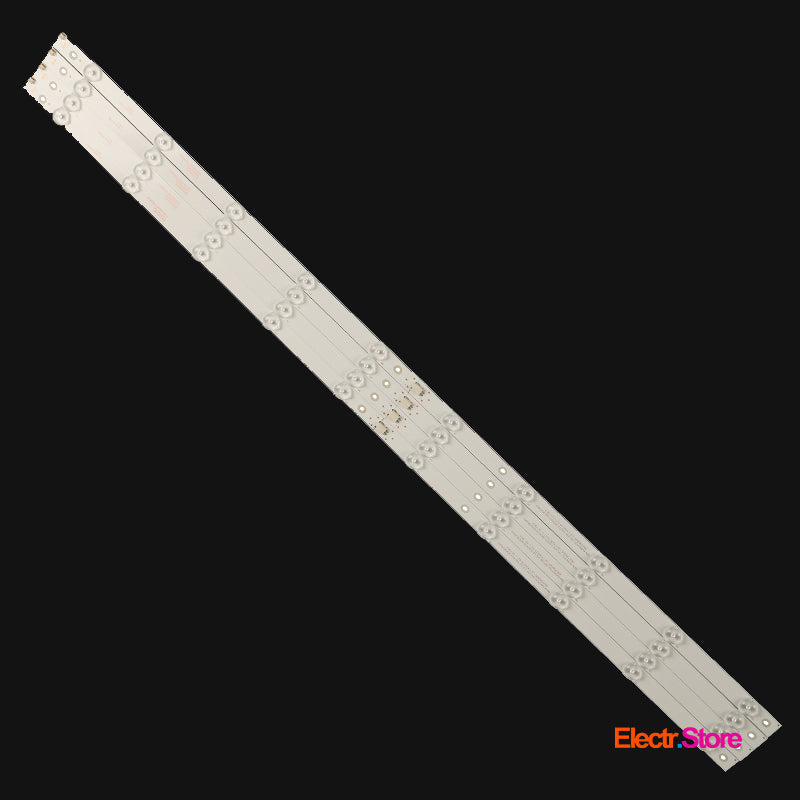 LED backlight Strip Kits SVJ430A07, GD43D2000, LB-C430F14-E1-L-G1-SE3 (4 pcs/kit), for TV 43" No Brand: T290A4RZ32 43" Hitachi LB-C430F14-E1-L-G1-SE3 LED Backlights No Brand SANYO Electr.Store