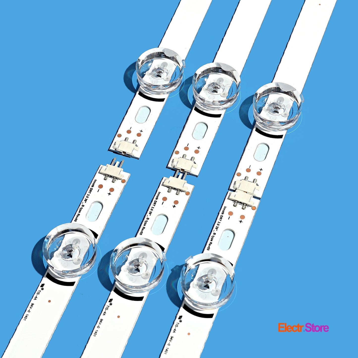 LED Backlight Strip Kits, Innotek DRT 3.0 39"_A/B-Type (8 pcs/kit), for TV 39" PANEL: HC390DUNVCHS1, NC390DUNVXBP2, NC390DUNVXBP1 39" DRT 3.0 DRT 3.0 39" LED Backlights LG Electr.Store