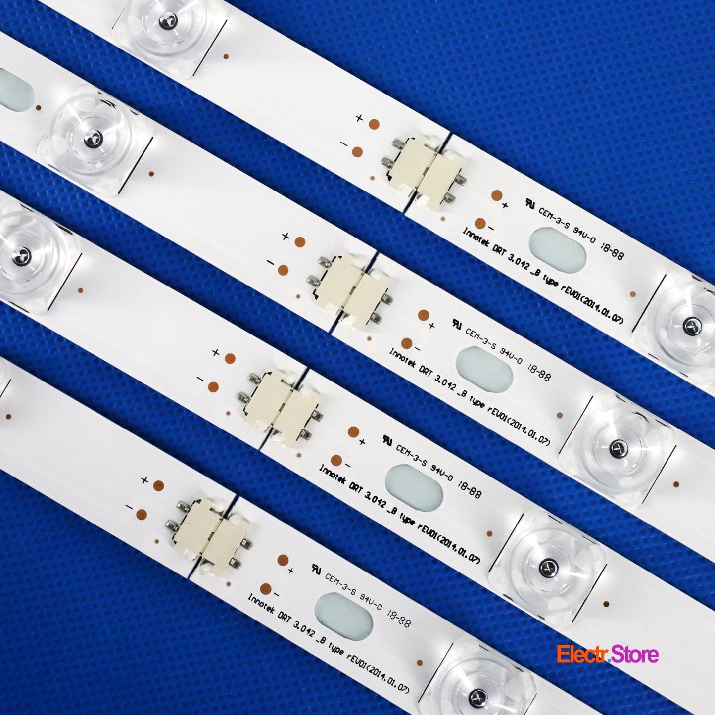 LED Backlight Strip Kits, Innotek DRT 3.0 42"_A/B-Type (Square Pedestal), AGF78402101, 6916L-1956A/6916L-1957A (8 pcs/kit), for TV 42" LG: 42LB5800, 42LB5500, 42LB5820, 42LB550 42" DRT 3.0 42" LED Backlights LG Electr.Store
