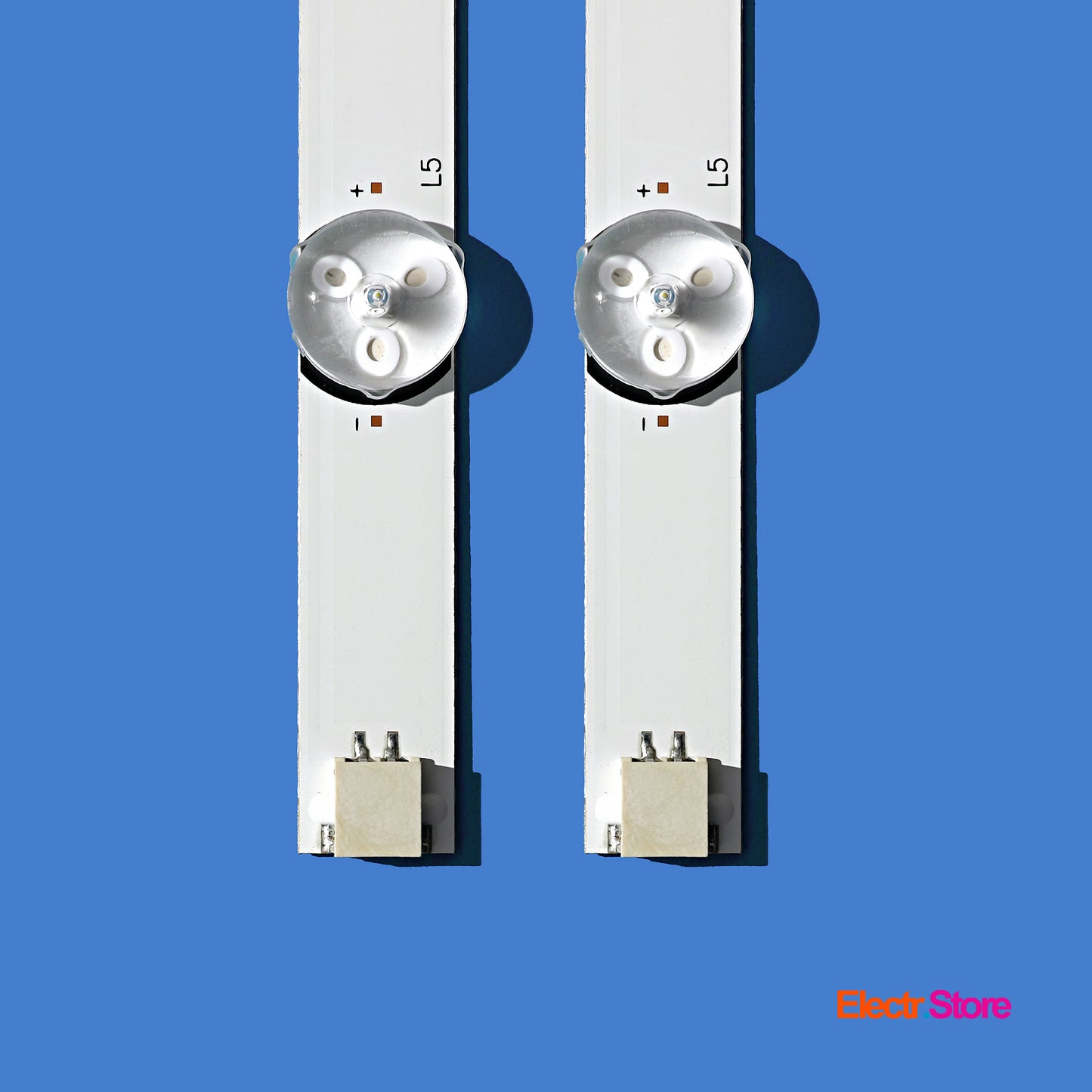 LED Backlight Strip Kits, MS-L1255 V7, HL-00500A30-0901S-04, CX50D09-ZC22AG-03 (8 pcs/kit), for TV 50" 50" BBK Centek Dexp Edison FOX Holleberg KIANO LED Backlights MS-L1255 RCA Selecline Skymaster Star-Light TD Systems TELE System Electr.Store