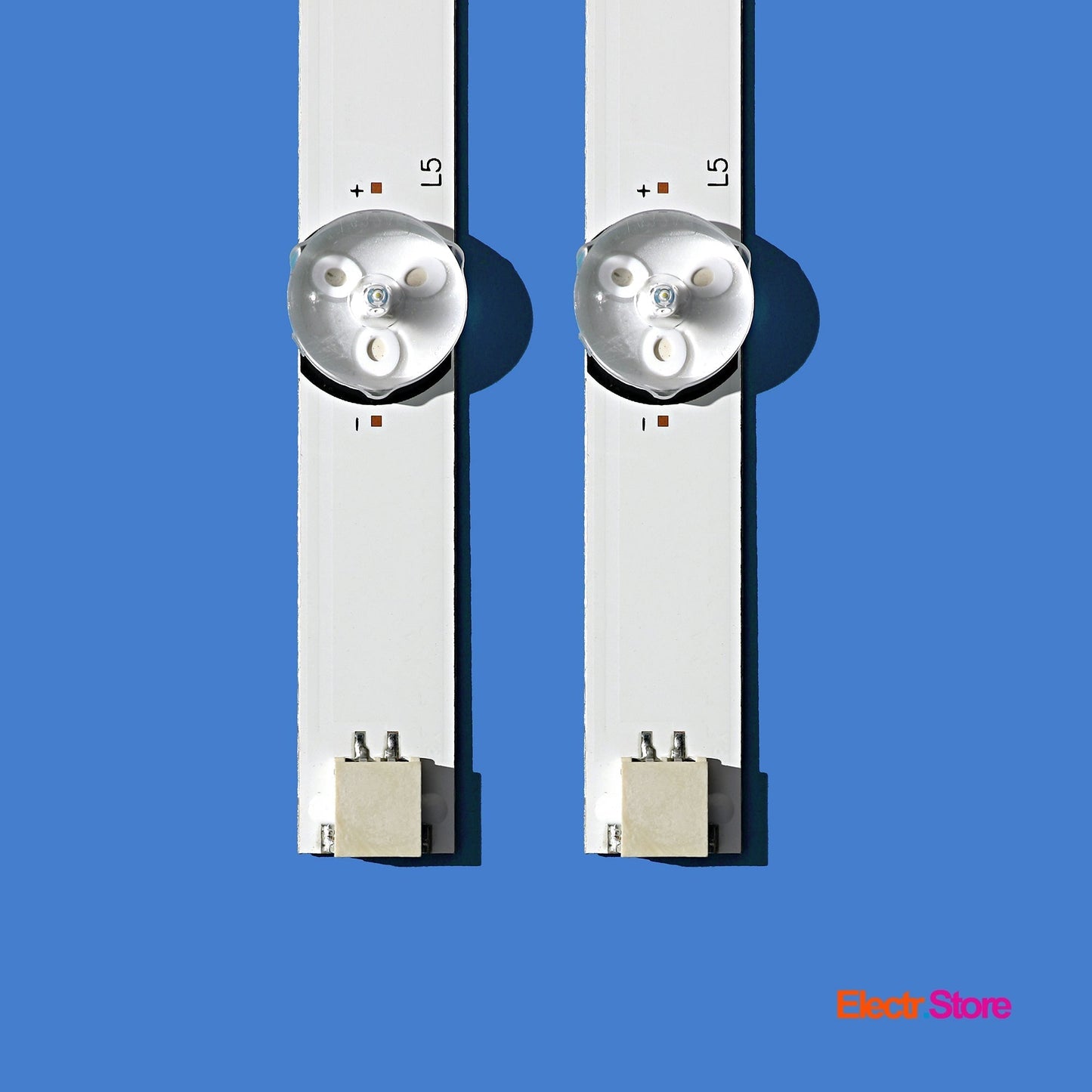 LED Backlight Strip Kits, MS-L1255 V7, HL-00500A30-0901S-04, CX50D09-ZC22AG-03 (8 pcs/kit), for TV 50" FOX: 50DLE178 50" BBK Centek Dexp Edison FOX Holleberg KIANO LED Backlights MS-L1255 RCA Selecline Skymaster Star-Light TD Systems TELE System Electr.Store
