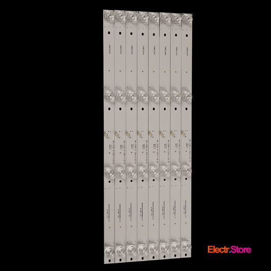LED Backlight Strip Kits, MS-L2006 V1, 49MD2008H8, 49D2006V2W4C1B40919M-HJ-AF, CC02500D410V07, 8X49LED (8 pcs/kit), for TV 50" Amoi: LE8815A 49D2006V2W4C1B40919M-HJ-AF 49MD2008H8 50" AMCV Amoi Baird Dexp LED Backlights LG MS-L2006 V1 No Brand PHILIPS Starwind Electr.Store