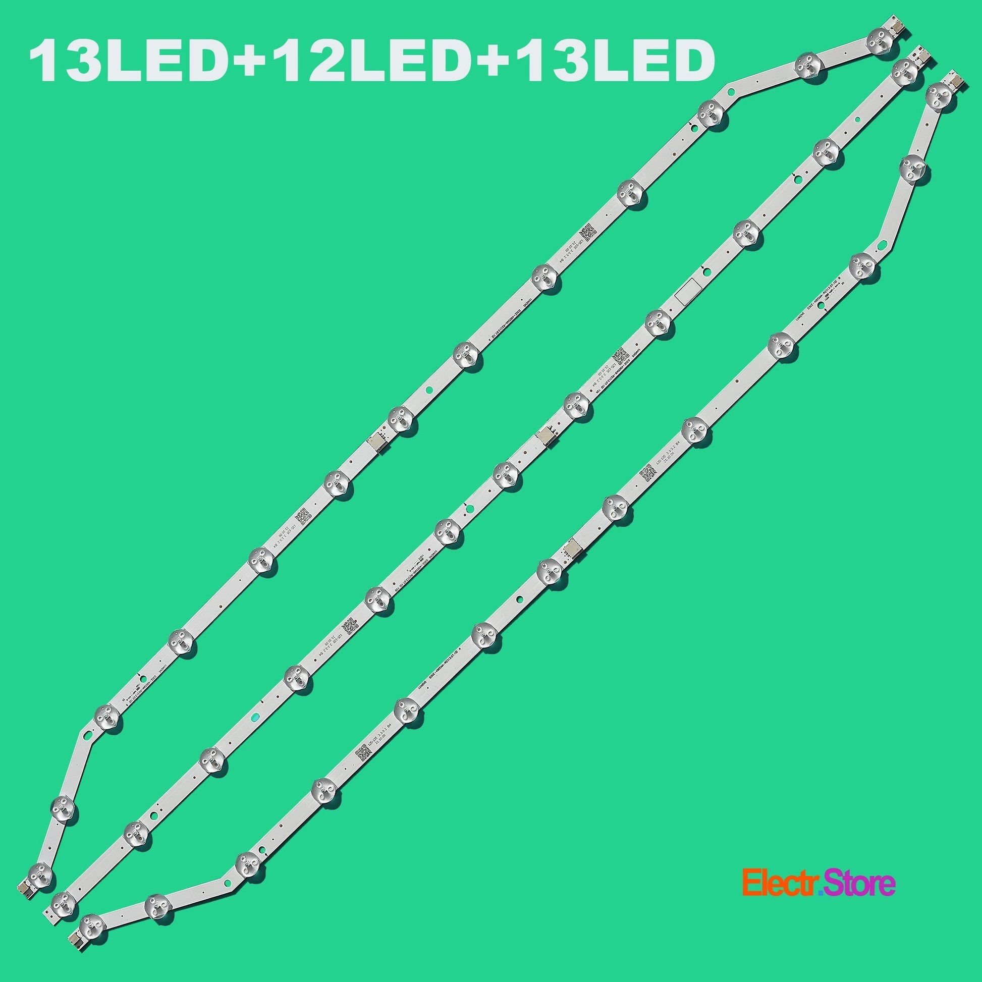 LED Backlight Strip Kits, D3GE-400SMA-R2/D3GE-400SMB-R2, 2013SVS40, BN96-28766A/BN96-28767A ,13/12/13 LED (3pcs/kit), for TV 39", 40" LG: UN40H5003, UE40EH5040WXUA, UE40EH5000, UE40H5303AK 39"40" BN96-28766A BN96-28767A D3GE-400SMA-R2 D3GE-400SMB-R2 LED Backlights Samsung Electr.Store