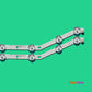 LED Backlight Strip Kits, D3GE-400SMA-R2/D3GE-400SMB-R2, 2013SVS40, BN96-28766A/BN96-28767A ,13/12/13 LED (3pcs/kit), for TV 39", 40" LG: UE40H5203, UE40EH5300 WXZG, UE40H5373, UE40H6203 39"40" BN96-28766A BN96-28767A D3GE-400SMA-R2 D3GE-400SMB-R2 LED Backlights Samsung Electr.Store