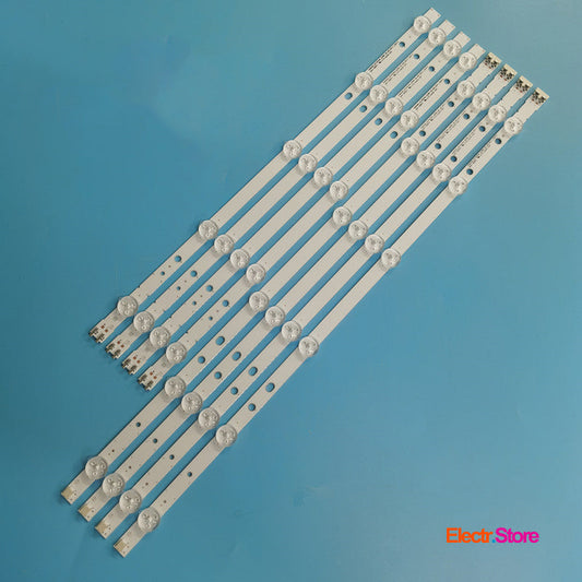LED Backlight Strip Kits, 2013SVS46, D3GE-460SMA-R2, D3GE-460SMB-R2 (8 pcs/kit), for TV 46" SAMSUNG: UN46EH5000GXZB, UE46H6203AWXXH, UE46H6203AKXZT, UE46H6203AKXMS 2013SVS46 46" LED Backlights Samsung Electr.Store