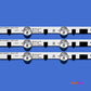 LED Backlight Strip Kits, 2013SVS50F, BN41-02028A, BN96-25310A, BN96-25311A, D2GE-500SCA-R3, D2GE-500SCB-R3 (18 pcs/kit), for TV 50" 2013SVS50F 50" LED Backlights Samsung Electr.Store