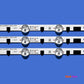 LED Backlight Strip Kits, 2013SVS50F, BN41-02028A, BN96-25310A, BN96-25311A, D2GE-500SCA-R3, D2GE-500SCB-R3 (18 pcs/kit), for TV 50" SAMSUNG: UA50F5500AR, UN50F6400AF, UE50F5070, UE50F5570 2013SVS50F 50" LED Backlights Samsung Electr.Store