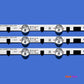LED Backlight Strip Kits, 2013SVS50F, BN41-02028A, BN96-25310A, BN96-25311A, D2GE-500SCA-R3, D2GE-500SCB-R3 (18 pcs/kit), for TV 50" SAMSUNG: UE50F5000, UE50F5700, UE50F5500, UE50F6100 2013SVS50F 50" LED Backlights Samsung Electr.Store