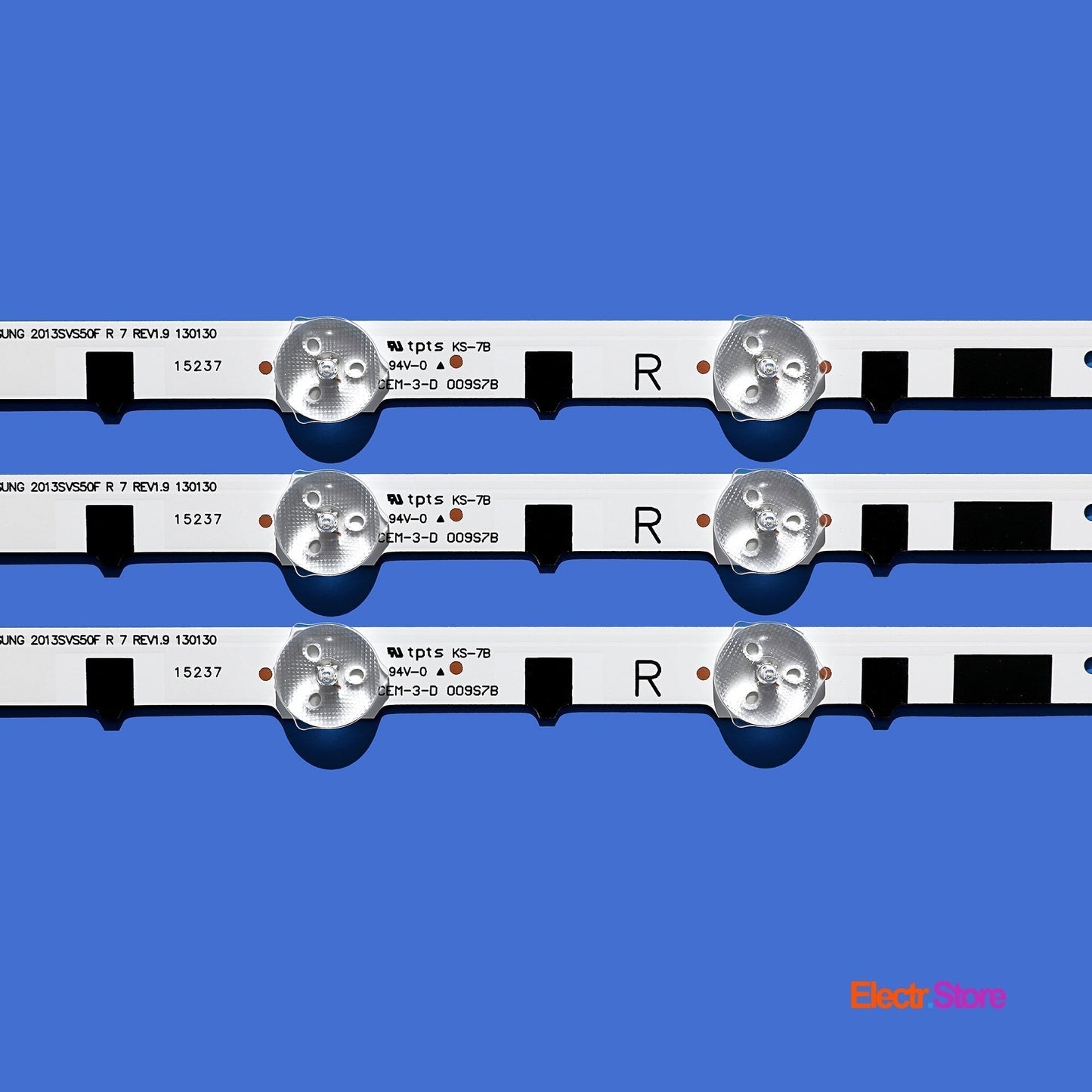 LED Backlight Strip Kits, 2013SVS50F, BN41-02028A, BN96-25310A, BN96-25311A, D2GE-500SCA-R3, D2GE-500SCB-R3 (18 pcs/kit), for TV 50" SAMSUNG: UE50F5000, UE50F5700, UE50F5500, UE50F6100 2013SVS50F 50" LED Backlights Samsung Electr.Store