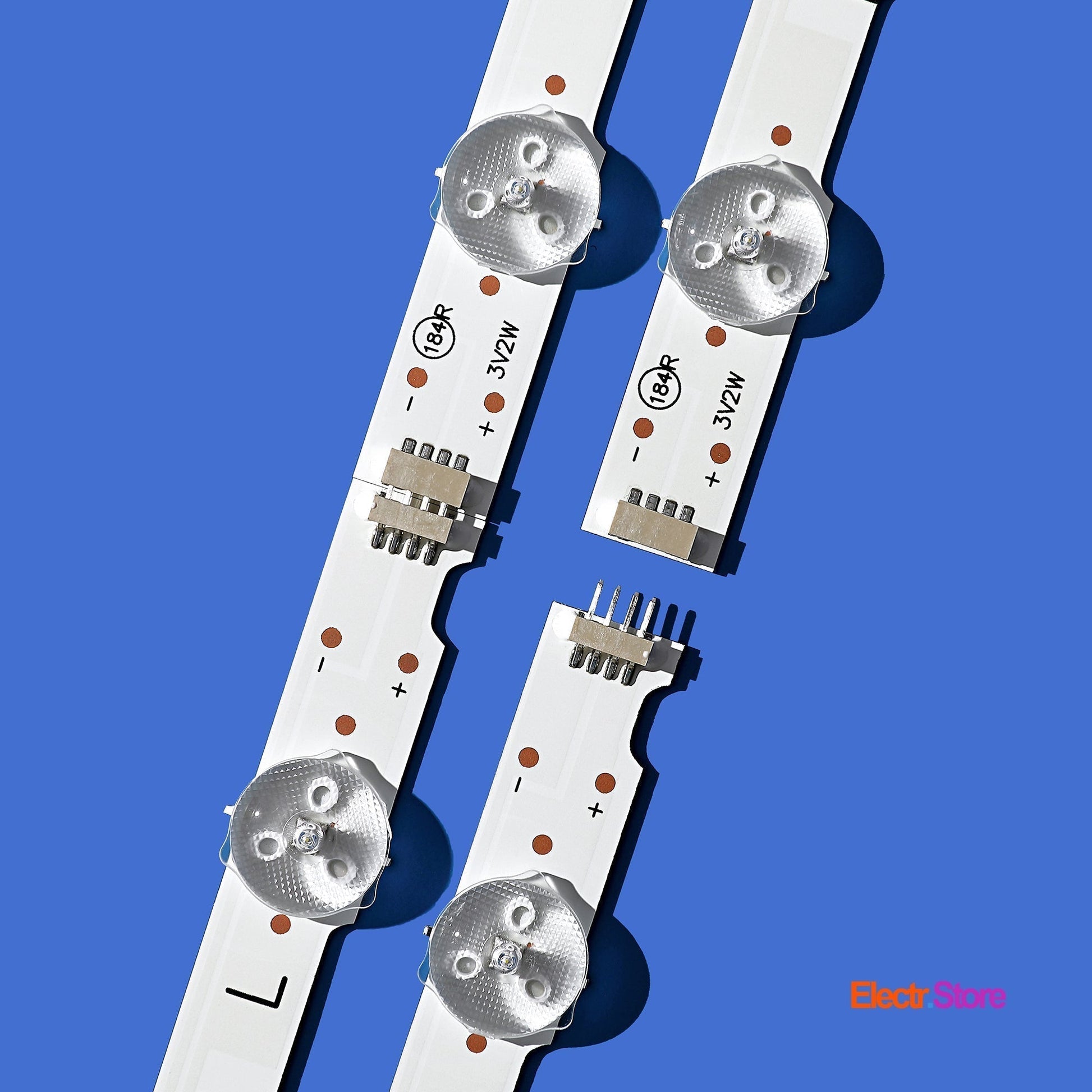 LED Backlight Strip Kits, 2013SVS50F, BN41-02028A, BN96-25310A, BN96-25311A, D2GE-500SCA-R3, D2GE-500SCB-R3 (18 pcs/kit), for TV 50" SAMSUNG: UA50F5500AR, UN50F6400AF, UE50F5070, UE50F5570 2013SVS50F 50" LED Backlights Samsung Electr.Store