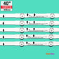 LED Backlight Strip Kits, 2014SVS_UHD_40_3228, BN96-30449A, BN96-30450A, D4GE-400DCA-R2, D4GE-400DCB-R2 (10 pcs/kit), for TV 40" SAMSUNG: UE40H5500, UE40H6200, UE40J5100, UE40J6200 2014SVS_UHD_40 40" D4GE-400DCA-R2 D4GE-400DCB-R2 LED Backlights Samsung Electr.Store