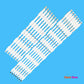 LED Backlight Strip Kits, Samsung_2014SVS_UHD_55_3228, LM41-00106G, LM41-00106H (14 pcs/kit), for TV 55" 2014SVS_UHD_55 55" LED Backlights LM41-00106G LM41-00106H Samsung Electr.Store