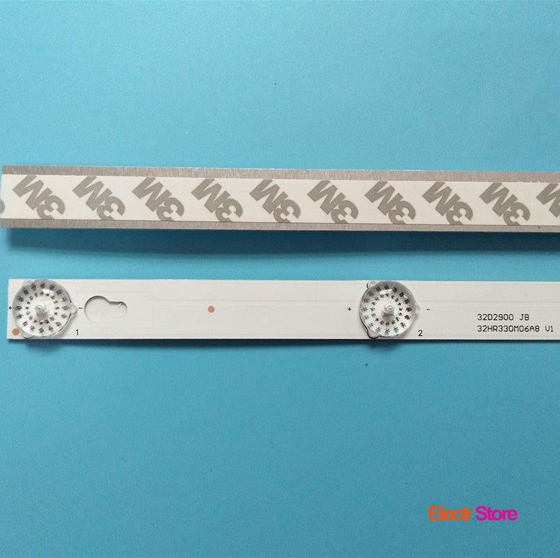 LED Backlight Strip Kits, TOT_32D2900, 32HR330M06A5 V5, 32HR330M06A8 V1 (2 pcs/kit), for TV 32" TCL: 32D100, L32S4900s, 32S301, L32P1A 32" 32D2900 32HR330M06A5 V5 32HR330M06A8 V1 Akai LED Backlights TCL THOMSON Electr.Store