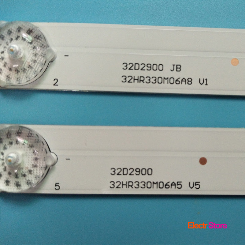 LED Backlight Strip Kits, TOT_32D2900, 32HR330M06A5 V5, 32HR330M06A8 V1 (2 pcs/kit), for TV 32" TCL: 32D100, L32S4900s, 32S301, L32P1A 32" 32D2900 32HR330M06A5 V5 32HR330M06A8 V1 Akai LED Backlights TCL THOMSON Electr.Store