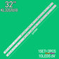 LED Backlight Strip Kits, KL32GT618-HY, 35017727 (2 pcs/kit), for TV 32" DNS: K32D619 32" 35017727 DNS KL32GT618 Konka LED Backlights Multi Others Supra Electr.Store