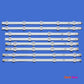 LED Backlight Strip Kits, 37"ROW2.1 Rev0.9 1, AGF78400301, 6916L-1137A, 6916L-1138A, 6916L-1139A, 6916L-1140A (8 pcs/kit), for TV 37" LG: 37LN570, 37LN549E, 37LN549C, 37LN5403, 37LN5405 37" 37"ROW2.1 6916L-1137A 6916L-1138A 6916L-1139A 6916L-1140A LED Backlights LG Electr.Store