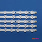 LED Backlight Strip Kits, 40" NDV REV1.0 A/B/C (5 pcs/kit), for TV 39", 40" Telefunken: D39F185N3C, D40F182C3C 39"40" 40" NDV Funai Hyundai JVC LED Backlights ORION PHILIPS Sharp Telefunken Toshiba Electr.Store