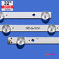 LED Backlight Strip Kits, 4708-K320WD-A4213K01, K320WD A4 (3 pcs/kit), for TV 32" TCL: LE32D59 32" 4708-K320WD-A4213K01 K320WD A4 LED Backlights PHILIPS TCL Electr.Store