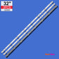 LED Backlight Strip Kits, 4708-K320WD-A4213K01, K320WD A4 (3 pcs/kit), for TV 32" TCL: LE32D59 32" 4708-K320WD-A4213K01 K320WD A4 LED Backlights PHILIPS TCL Electr.Store