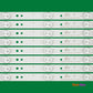 LED Backlight Strip Kits, 5800-W43001-3P00, 5800-W43001-5P00 (8 pcs/kit), for TV 42", 43" Skyworth: 43X5, 43K2, 43E3000, 43E3500, 43E6000 42"43" 5800-W43001-3P00 Erisson LED Backlights Polaroid Skyworth Electr.Store