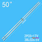 LED Backlight Strip Kits, AOT_50_NU7100F_2X38_3030C, JL.E500K2330-408BS-R7P-M-HF, BN96-45952A, BN96-45962A, V8N1-500SM0-R0, 2X38LED (2 pcs/kit), for TV 50" SAMSUNG: UE50RU7192, UE50RU7105, UE50RU7100, UN50RU710D 50" JL.E500K2330-408BS-R7P-M-HF LED Backlights Samsung Electr.Store