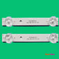 LED Backlight Strip Kits, CC02320D570V12 320L 32E9 7S1P 2X7 1210 (2 pcs/kit), for TV 32" 32" 320L 32E9 7S1P 2X7 1210 Akai Akira AMCV AOC CC02320D570V12 Dexp Digma FUSION Hi Hyundai LEBEN LED Backlights LEVEL Matrix ORION Proscan RCA Starwind Yuno Electr.Store