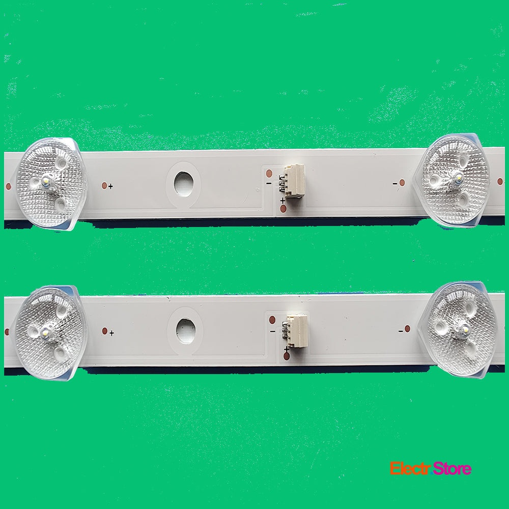 LED Backlight Strip Kits, CC02320D570V12 320L 32E9 7S1P 2X7 1210 (2 pcs/kit), for TV 32" AOC: T3211M 32" 320L 32E9 7S1P 2X7 1210 Akai Akira AMCV AOC CC02320D570V12 Dexp Digma FUSION Hi Hyundai LEBEN LED Backlights LEVEL Matrix ORION Proscan RCA Starwind Yuno Electr.Store