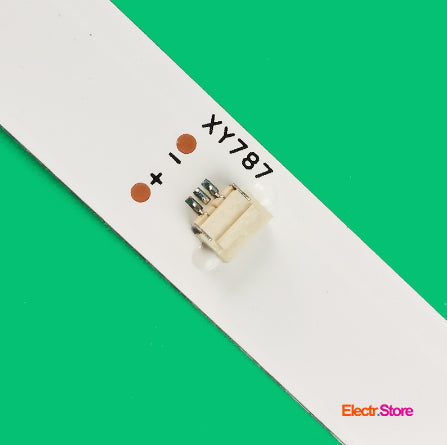 LED Backlight Strip Kits, CC02430D738V08, CC02430D738V04, 43E20_3X8_8S1P_1410_OD20 (3 pcs/kit), for TV 43" No Brand: LE-43F580 43" 43E20_3X8_8S1P_1410_OD20 CC02430D738V04 Dexp Konka LED Backlights No Brand Skyline Electr.Store