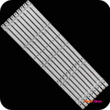 LED Backlight Strip Kits, CC02550D485V10, 55E20_5X9_5S1P_1410 (9 pcs/kit), for TV 55" Qantec: QT55I90IDLEDNC 55" Baird Konka LED Backlights Qantec Electr.Store