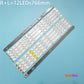 LED Backlight Strip Kits, 2012SVS40, D1GE-400SCA-R3/D1GE-400SCB-R3, BN96-24089A/BN96-24090A (10 pcs/kit), for TV 40" LTJ400HM08-V, LTJ400HV11-V, LTJ400HM08-L, CY-DE400BGSV1V 40" D1GE-400SCA-R3 D1GE-400SCB-R3 LED Backlights Samsung Electr.Store