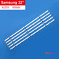 LED Backlight Strip Kits, BN96-28489A, D2GE-320SC1-R0, For Sharp_FHD (5 pcs/kit), for TV 32" Panel: CY-HF320BGSV1H, CY-HF320BGSVAH 32" D2GE-320SC1-R0 LED Backlights Samsung Sharp Sharp_FHD Electr.Store