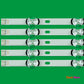 LED Backlight Strip Kits for LG 55"TV 55LB 55LF Innotek DRT 3.0 55", AGF78401601, 6916L-1987A, 6916L-1988A (10 pcs/kit) 55" DRT 3.0 DRT 3.0 55" LG Electr.Store