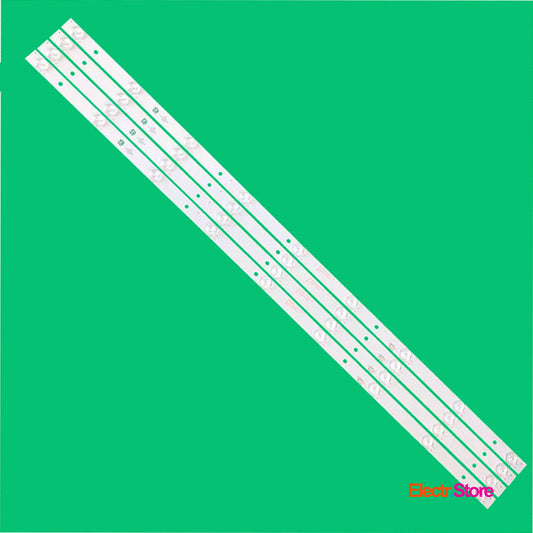 LED Backlight Strip Kits, DLED43GC4X9 005, GC43D09-ZC23FG-04 (4 pcs/kit), for TV 43" PHILIPS: 43PFF3011/T3 43" GC43D09-ZC23FG-04 LED Backlights PHILIPS TCL Electr.Store