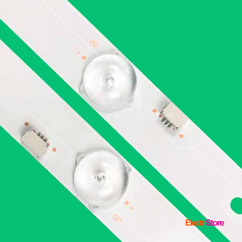 LED Backlight Strip Kits, DLED43GC4X9 005, GC43D09-ZC23FG-04 (4 pcs/kit), for TV 43" PHILIPS: 43PFF3011/T3 43" GC43D09-ZC23FG-04 LED Backlights PHILIPS TCL Electr.Store