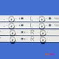 LED backlight Strip Kits, LB55072, LB-PM3030-GJD2P5557X14AGF2-L/R-Y, GJ-2K16-550-D714-V4-L/R (14 pcs/kit), for TV 55" PANEL: TPT550J1-QUBN0.K, TPT550U2 01N31 01N32 55" GJ-2K16-550-D714-V4 LED Backlights PHILIPS Electr.Store