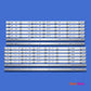 LED backlight Strip Kits, LB55072, LB-PM3030-GJD2P5557X14AGF2-L/R-Y, GJ-2K16-550-D714-V4-L/R (14 pcs/kit), for TV 55" 01N31 01N32 55" GJ-2K16-550-D714-V4 LED Backlights PHILIPS Electr.Store
