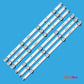 LED Backlight Strip Kits, JL.D39042330-006AS-M, 3080539Z10DTZ003, MS-L1795 (3 pcs/kit), for TV 39", 40" Akai: 39LEX-5045 / T2C, AKTV40 3080539Z10DTZ003 39"40" Akai BBK Haier JL.D39042330-006AS-M LED Backlights MS-L1795 Multi Others PIXEL SKYTECH Smart-tech Electr.Store