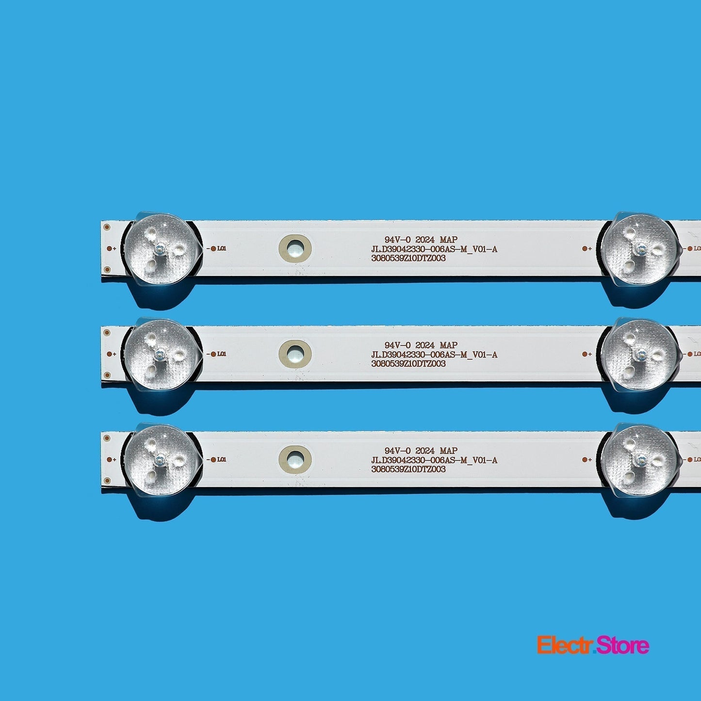 LED Backlight Strip Kits, JL.D39042330-006AS-M, 3080539Z10DTZ003, MS-L1795 (3 pcs/kit), for TV 39", 40" SKYTECH: 39LEM-1045/T2CTV 3080539Z10DTZ003 39"40" Akai BBK Haier JL.D39042330-006AS-M LED Backlights MS-L1795 Multi Others PIXEL SKYTECH Smart-tech Electr.Store