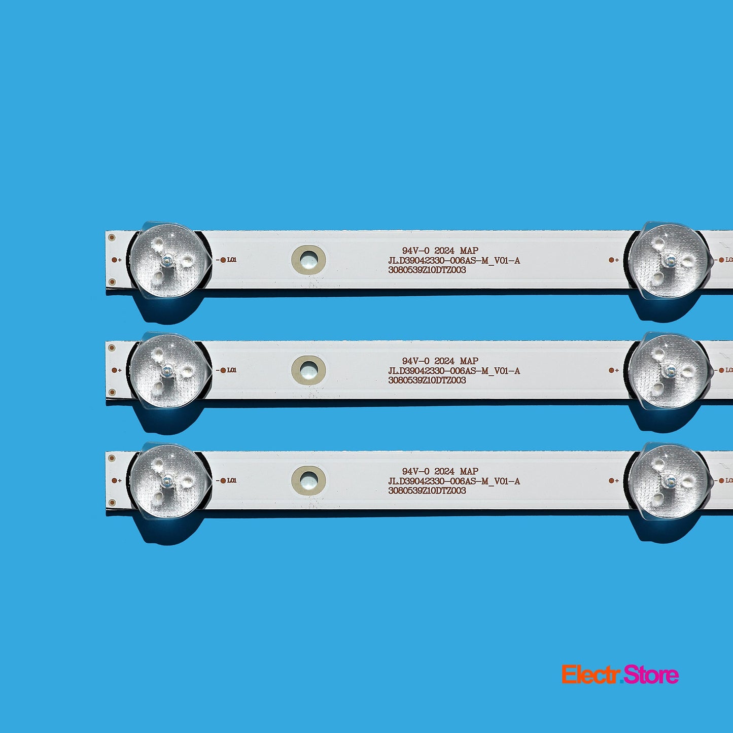 LED Backlight Strip Kits, JL.D39042330-006AS-M, 3080539Z10DTZ003, MS-L1795 (3 pcs/kit), for TV 39", 40" Panel: CX390DLEDM, H39D7100E 3080539Z10DTZ003 39"40" Akai BBK Haier JL.D39042330-006AS-M LED Backlights MS-L1795 Multi Others PIXEL SKYTECH Smart-tech Electr.Store