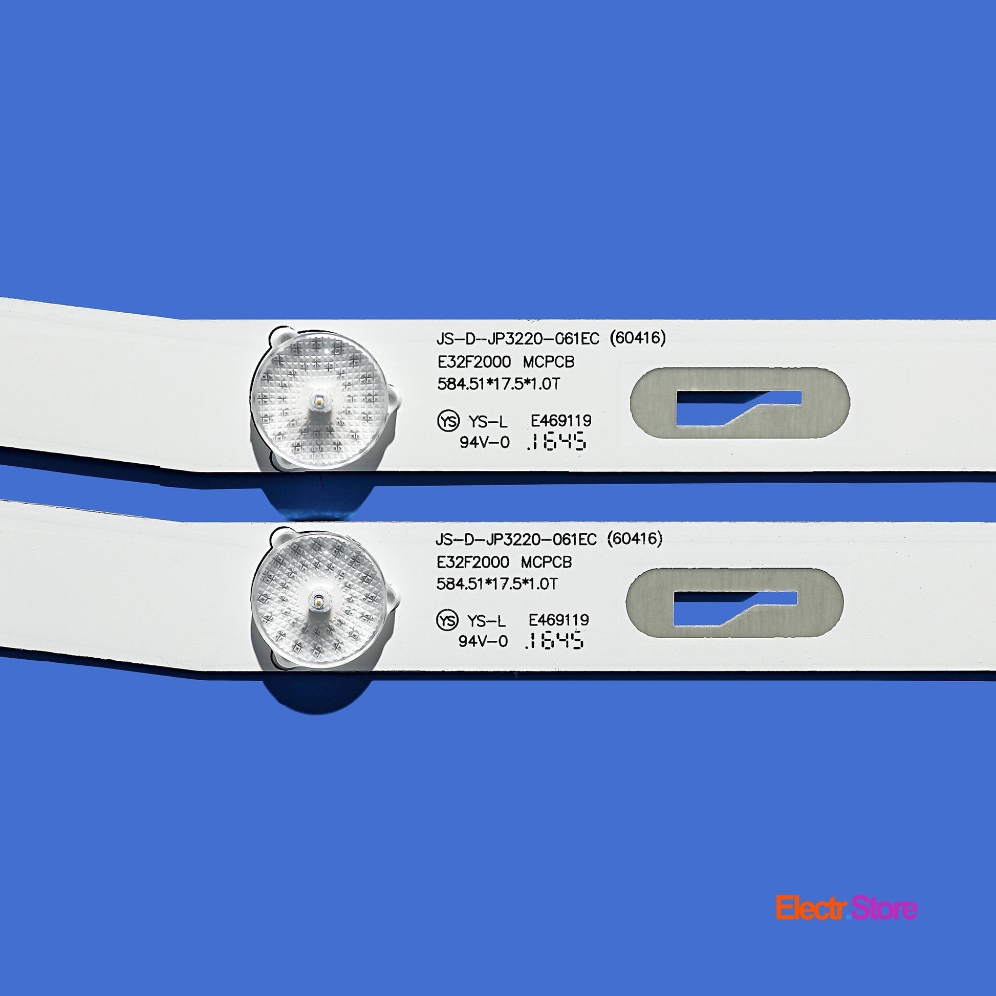 LED Backlight Strip Kits, JS-D-JP3220-061EC, E32F2000, MS-L1084 (2 pcs/kit), for TV 32" Nordmende : ND32N2100J 32" Akai E32F2000 JS-D-JP3220-061EC LED Backlights Nordmende ROWA Electr.Store