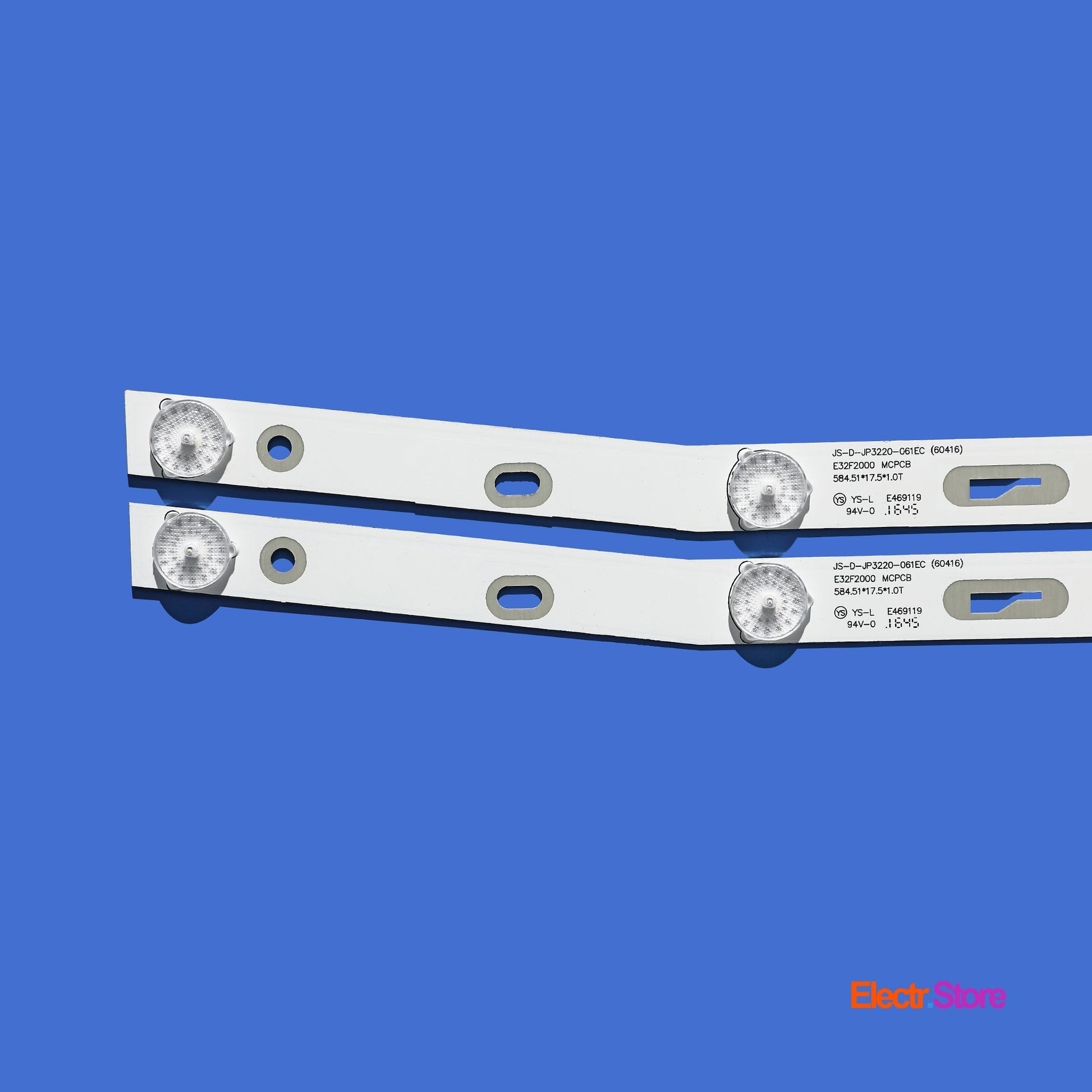 LED Backlight Strip Kits, JS-D-JP3220-061EC, E32F2000, MS-L1084 (2 pcs/kit), for TV 32" Nordmende : ND32N2100J 32" Akai E32F2000 JS-D-JP3220-061EC LED Backlights Nordmende ROWA Electr.Store