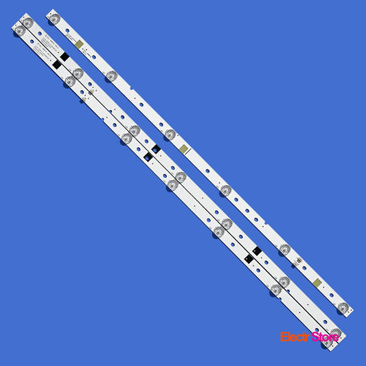 LED Backlight Strip Kits, JS-D-JP3910-071EC, JS-D-JP3910-061EC, E39DU1000, 7/6/7LED (3 pcs/kit), for TV 39"40" ROWA: LED39C310A 39"40" Akai E39DU1000 JS-D-JP3910-061EC JS-D-JP3910-071EC LED Backlights Panda ROWA Electr.Store
