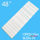 LED Backlight Strip Kits, LE48D8-03(D), 30348008220, LED48D08-ZC21AG-01 (10 pcs/kit), for TV 48" Hitachi: 48C6 30348008220 48" Haier Hitachi JVC Kruger&Matz LE48D8-03(D) LED Backlights Electr.Store