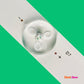 LED Backlight Strip Kits, LED315D10-07(B), 30331510219 (3 pcs/kit), for TV 32" Vivax: TV-32LE60, DLED32GK2x10 30331510219 32" CABELTECH Haier JVC Kruger&Matz LED Backlights LED315D10-07(B) Multi Mystery Others PHILIPS SANYO SLE TCL Telefunken Vivax Electr.Store