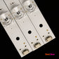 LED Backlight Strip Kits, LED50D6-01(A), 30350006202 (12 pcs/kit), for TV 50" 30350006202 50" Haier JVC LED Backlights LED50D6-01(A) Multi Others Proscan Electr.Store